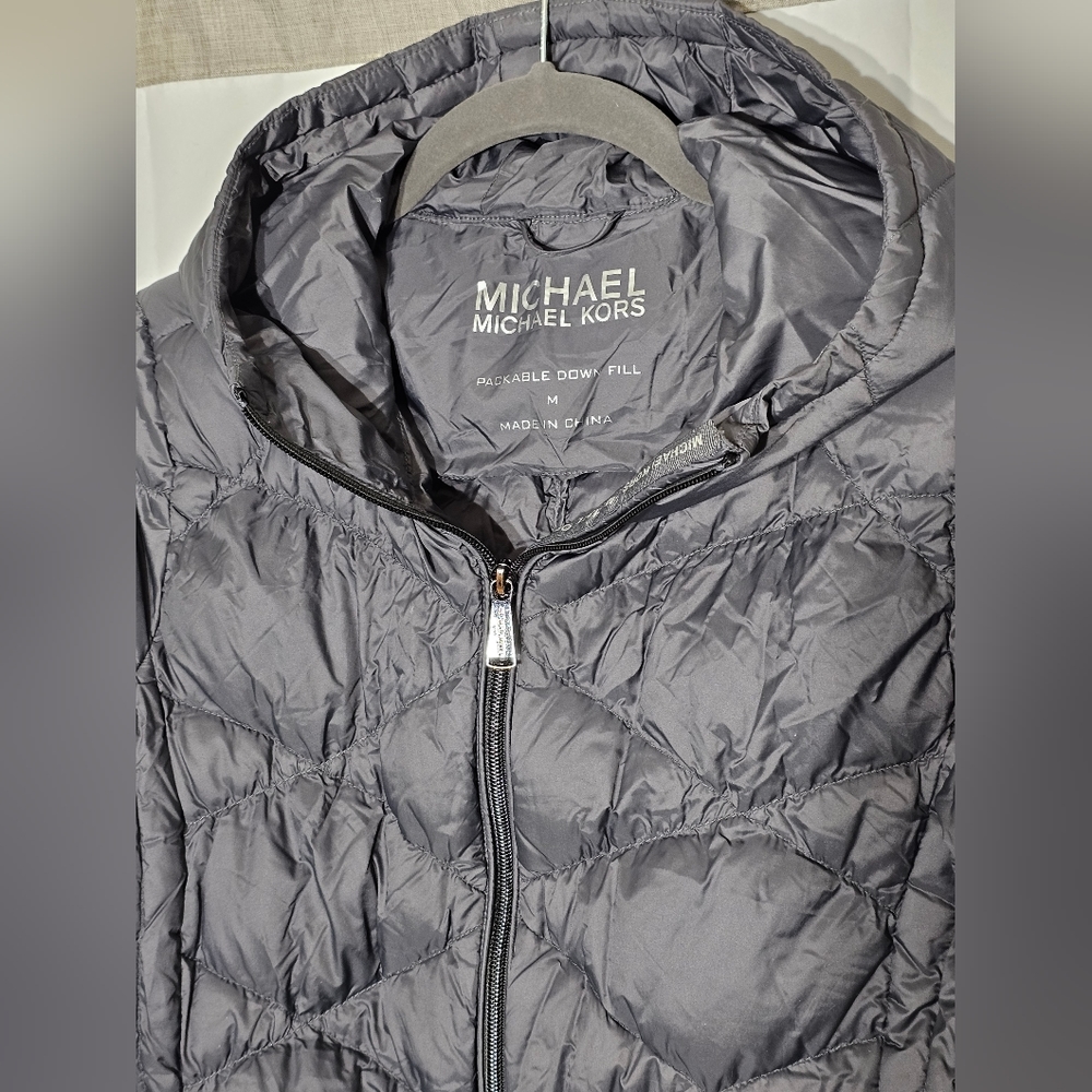 Michael Kors Down, Packable Jacket. Euc! - image 6